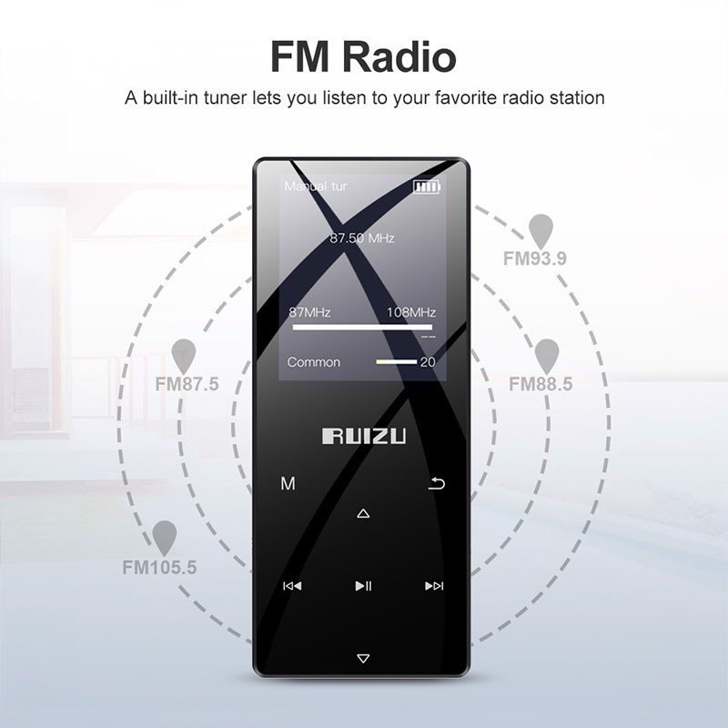 Ruizu D51 / Ruizu D29 / Ruizu D02 - Máy Nghe Nhạc Mp3 Lossless Hifi, Bluetooth, Loa Ngoài