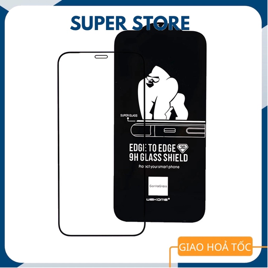 Kính cường lực KingKong full màn cho các dòng 6/6plus/6s/6splus/7/7plus/8/8plus/x/xs/11/12/13/14pro/max/promax