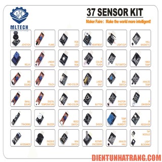 Bộ cảm biến 37 in 1 học tập Arduino