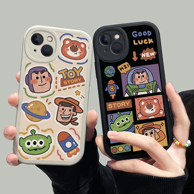 Thời trang Đơn giản Phim hoạt hình Toy Story Bao đựng điện thoại cho OPPO A5s A9 A11X2020 A15 A16 A33 A53 A11 A72 A76 A96 F9 F9pro F11 Chống rơi chống bám vân tay Trọn gói