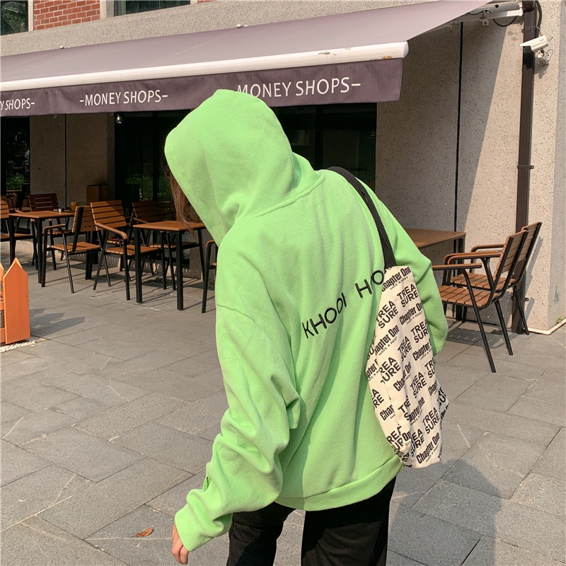 Áo khoác hoodie SUXI có khóa kéo tay dài phong cách Hàn Quốc trẻ trung thời trang dành cho nữ