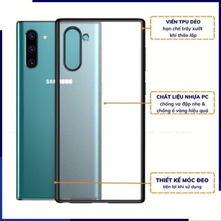 Ốp lưng Samsung Note 10 Clear Color Ver 1