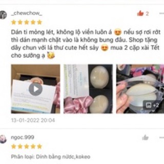 Miếng dán ngực không rớt siêu bám dính PK5
