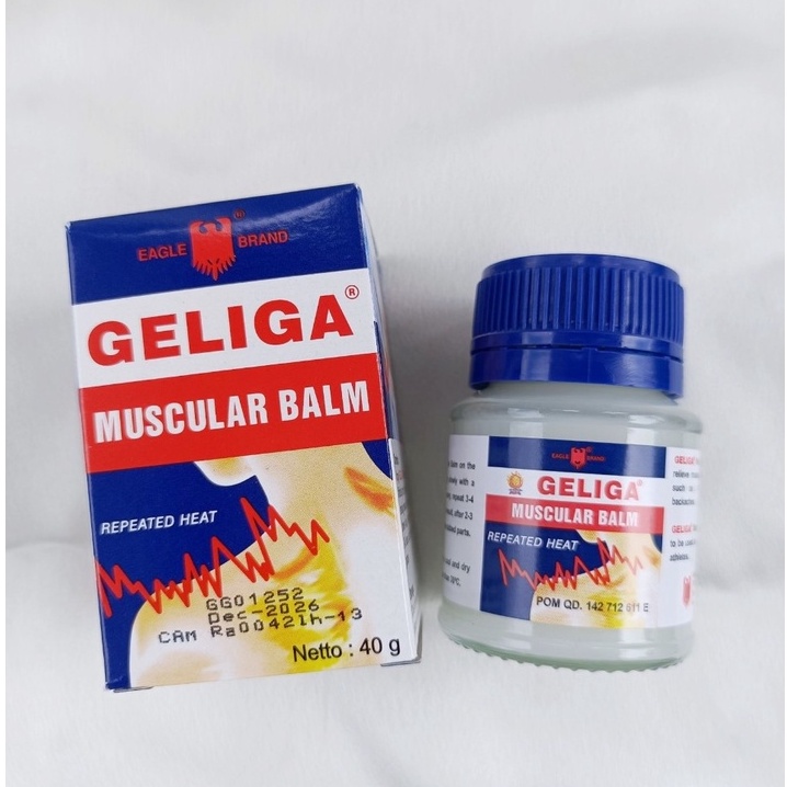 Dầu cù là lửa Geliga Muscular Balm 40gr Indonesia