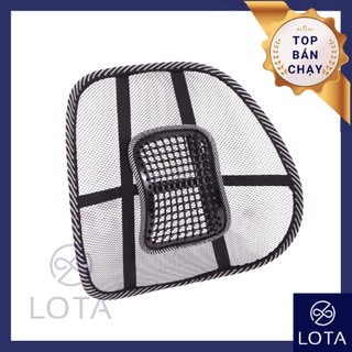 TẤM LƯỚI TỰA LƯNG GHẾ VĂN PHÒNG GHẾ Ô TÔ miếng dựa ngồi xe hơi chống mỏi tấm lót đàn hồi thoáng khí