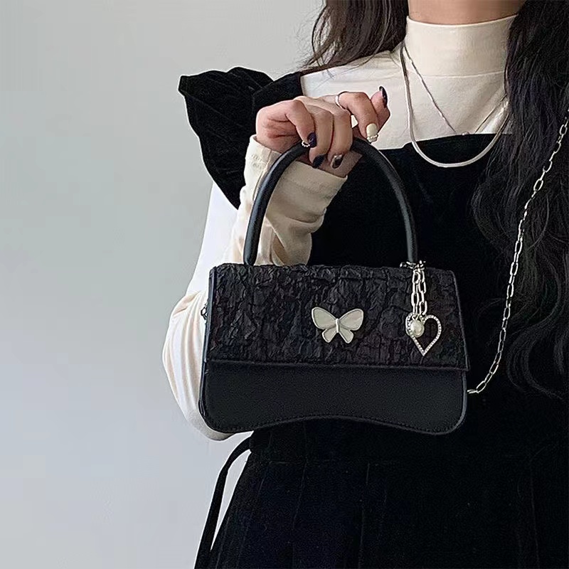 Túi mini dây xích cao cấp túi đeo chéo nữ đẹp túi bướm yêu và quý