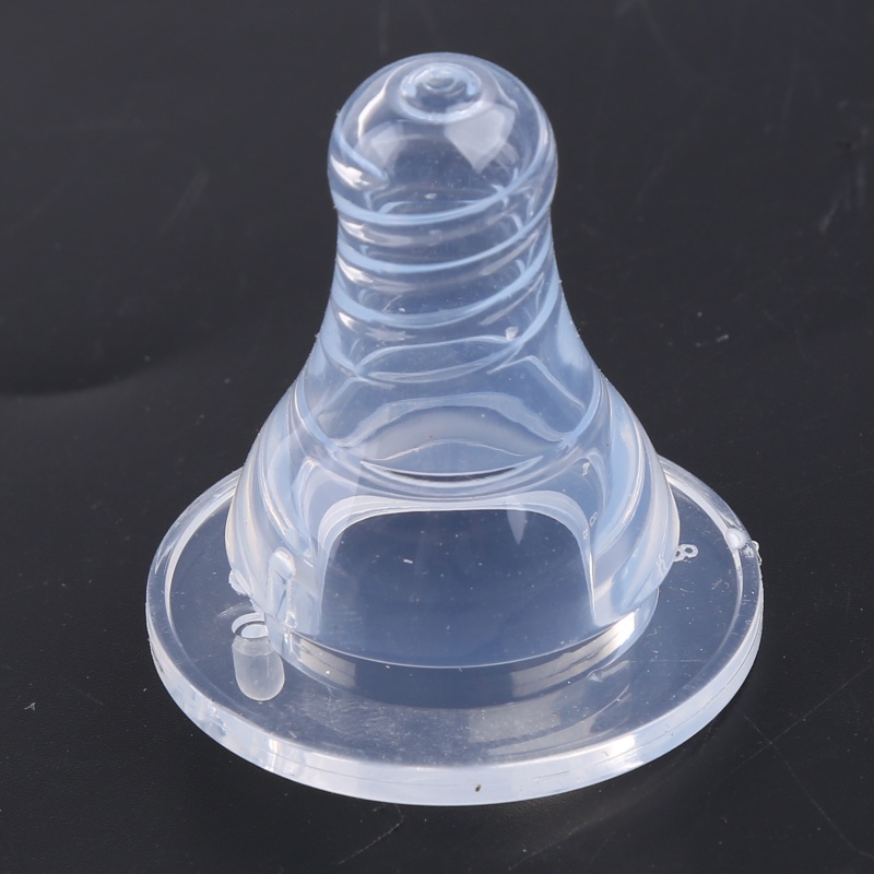 Núm Ti Giả Bằng Silicon Mềm Kích Thước Tiêu Chuẩn Thay Thế Cho Bình Sữa Em Bé Sơ Sinh