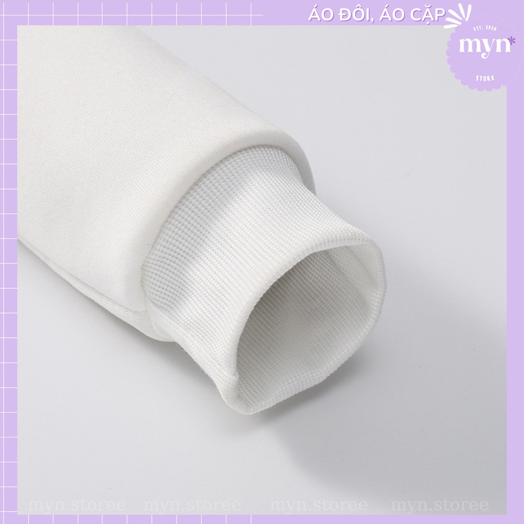 Áo Sweater Nỉ Cặp Đôi, Bạn Thân Hình Mặt Cười, Áo Sweater Nỉ Dày Dặn Nam Nữ Form Rộng Đủ Size