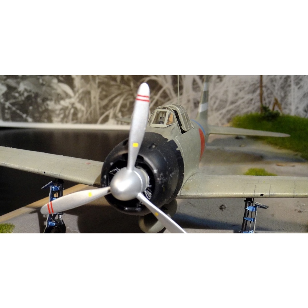 Mô hình lắp ráp máy bay quân sự 1/48 SCALE A6M3 type 32 Zero fighter 61025 TAMIYA - mô hình trưng bày, sa bàn