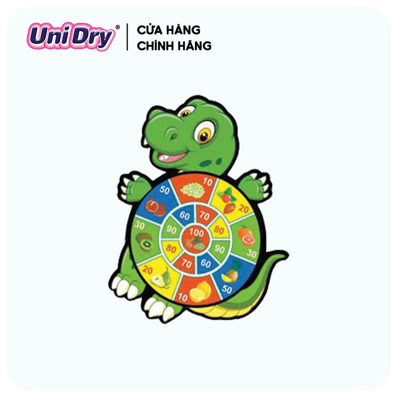 Đồ chơi ném banh dính hình thú Unidry