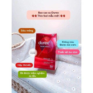 Bao cao su siêu mỏng Durex Úc