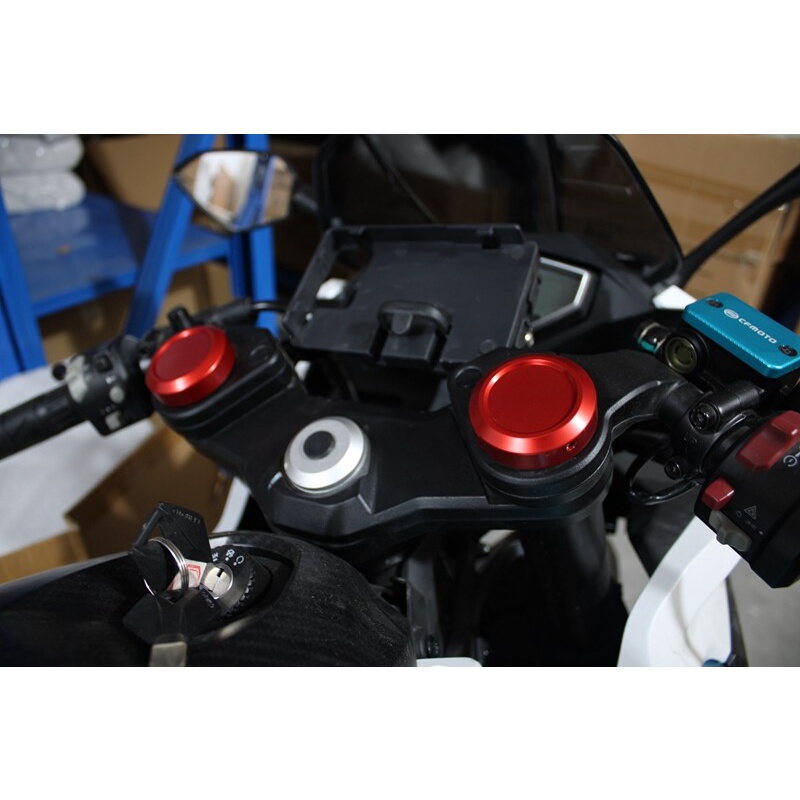 Ốp Bọc Phuộc Giảm Xóc Trước Bằng Nhôm CNC Trang Trí Cho Xe Mô Tô CFMOTO CF 250SR NK650 NK400 NK250