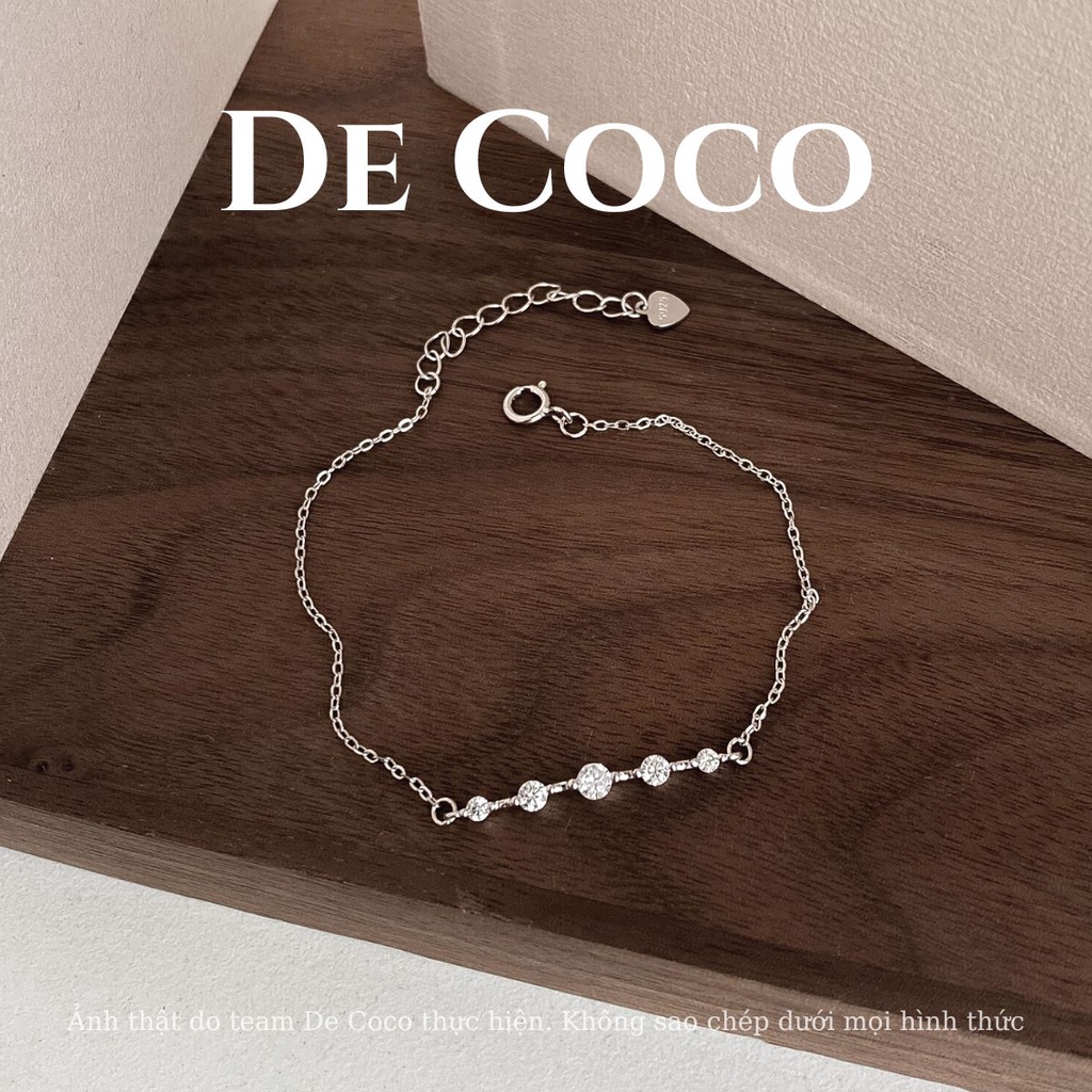 Vòng tay bạc nữ DECOCO ACC ACC Hazel DECOCO ACC ACCESSORIES