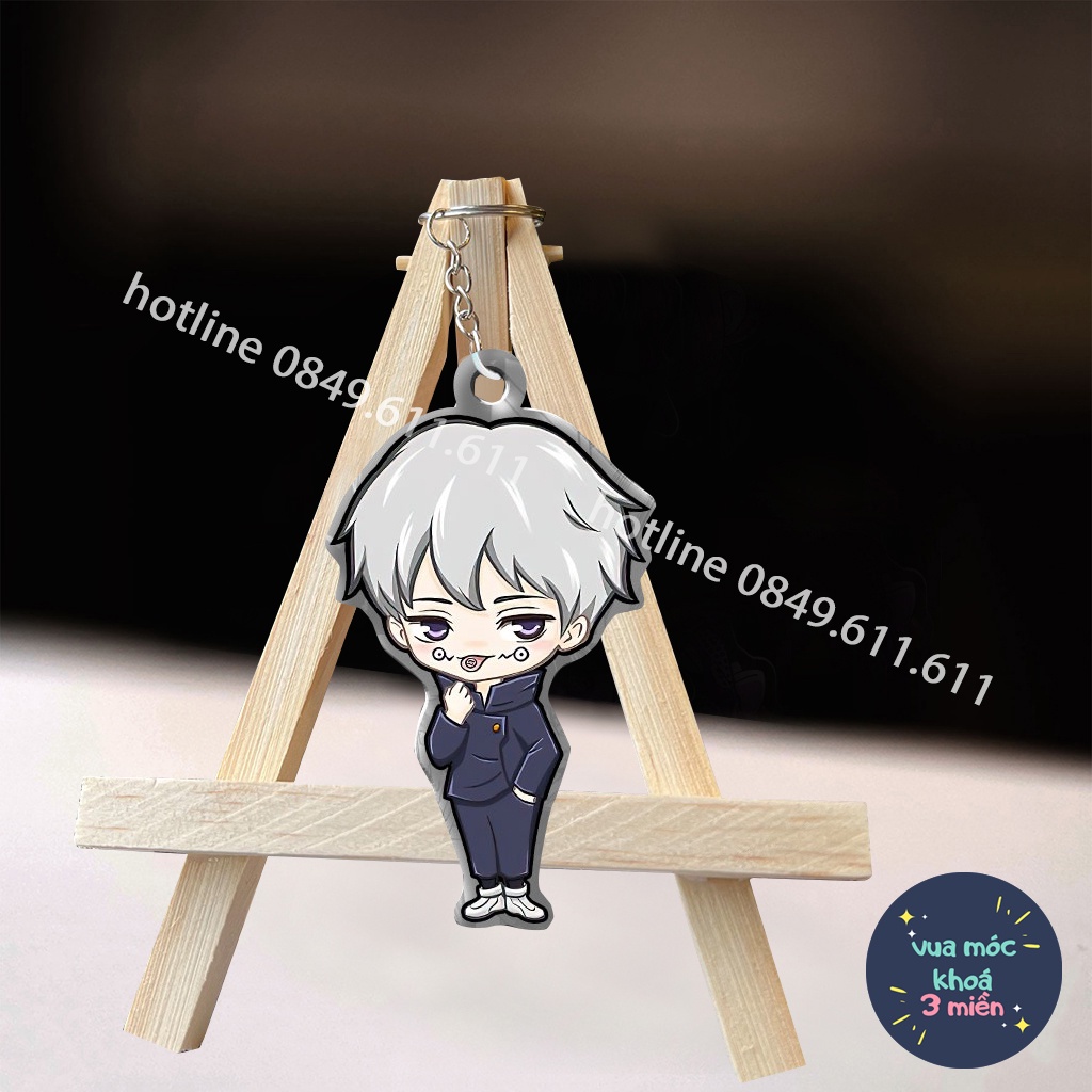 Móc khóa anime Jujutsu Kaisen chú thuật hồi chiến in hình nhân vật Toge Inumaki