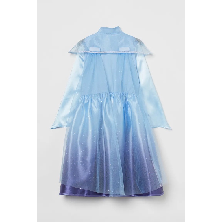Váy xanh hóa trang công chúa Elsa Frozen HM H&M_hàng chính hãng authentic