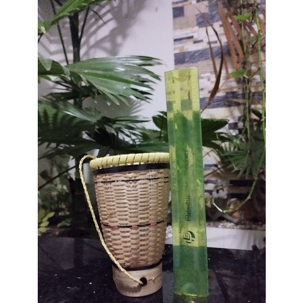 Gùi tre mini trang trí