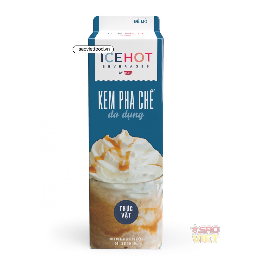 Kem pha chế Đa dụng ICEHOT  Kem Base