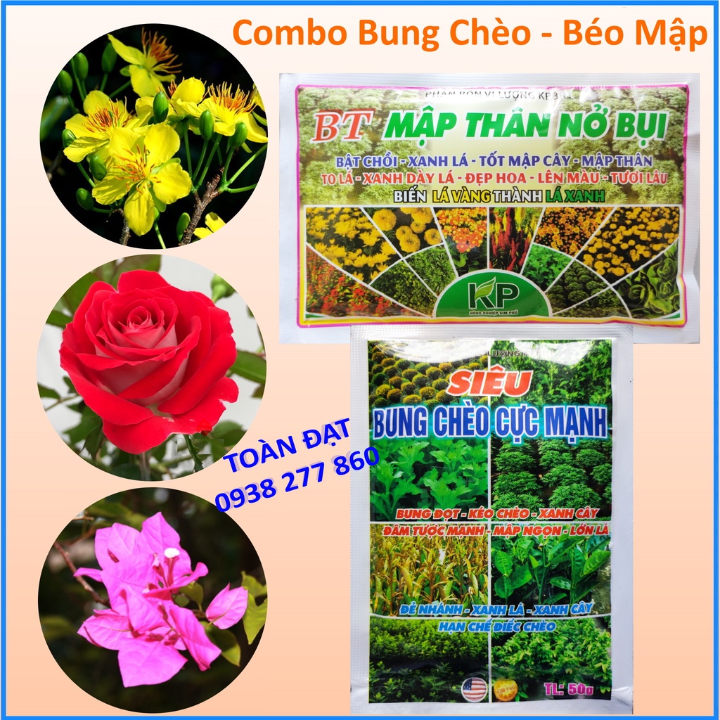 Phân Bón Siêu Bung Chèo Béo Mập, Giúp Bung Đọt, Bật Chồi Xanh Cây, Lớn Lá - chuyên cho hoa kiểng rau màu