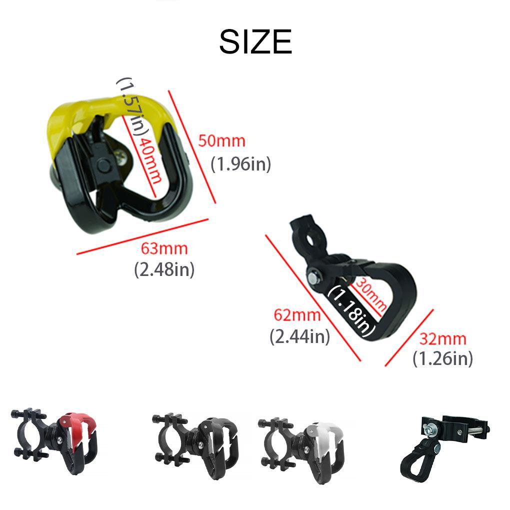 Móc Mở Rộng Bằng Hợp Kim Nhôm Cho Xe Scooter / Mũ Bảo Hiểm