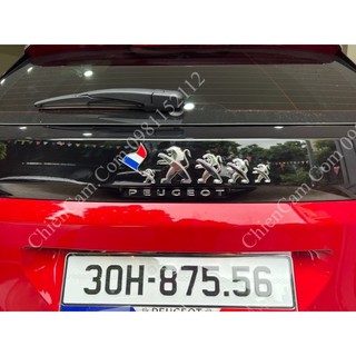 Đàn sư tử trang trí đuôi xe Peugeot