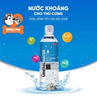 Nước Khoáng Cung Cấp Đạm & Canxi Cho Chó Mèo 500ml