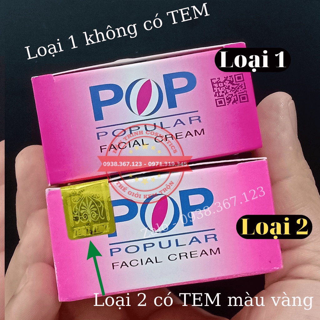 Kem Pop Thái Lan Hàng Chính Hãng Hộp 4g - Mỹ Phẩm Hân Trinh