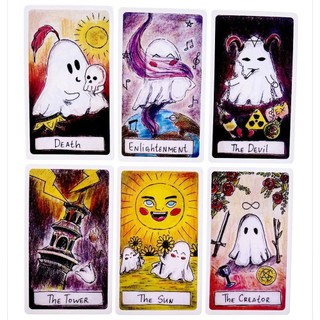 Bộ Bài Cute Ghost Tarot 78 Lá Bài E117
