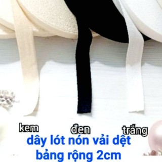 Dây Cotton lót nón