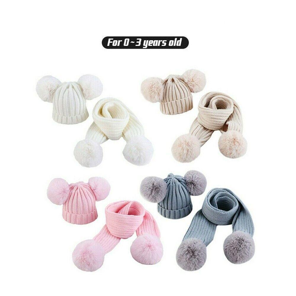 Bộ 2 Mũ Beanie Thời Trang Cho Bé