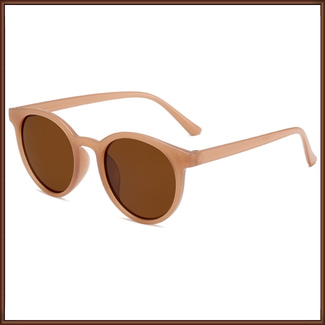 Kính Mát Gọng Tròn Chống Tia Uv Thời Trang Cho Nữ