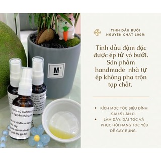 Tinh dầu bưởi nguyên chất 100% đậm đặc không pha