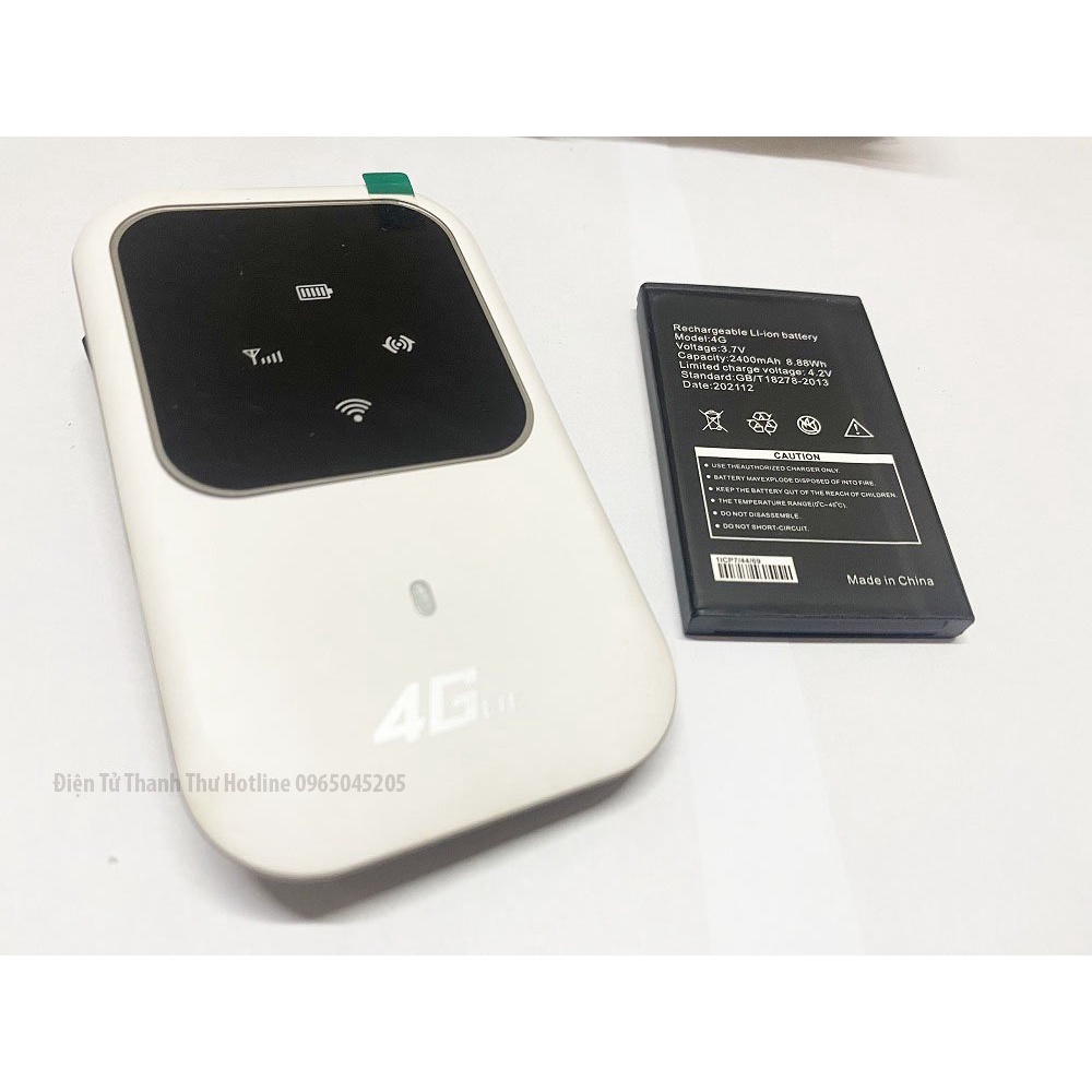 Pin Thay Thế Dành Cho Cục Phát WiFi MF80/A800/ A900/ M80/ M89/ M88/ M90/ M100 - Hàng Chính Hãng - Pin Trâu 2400Mah