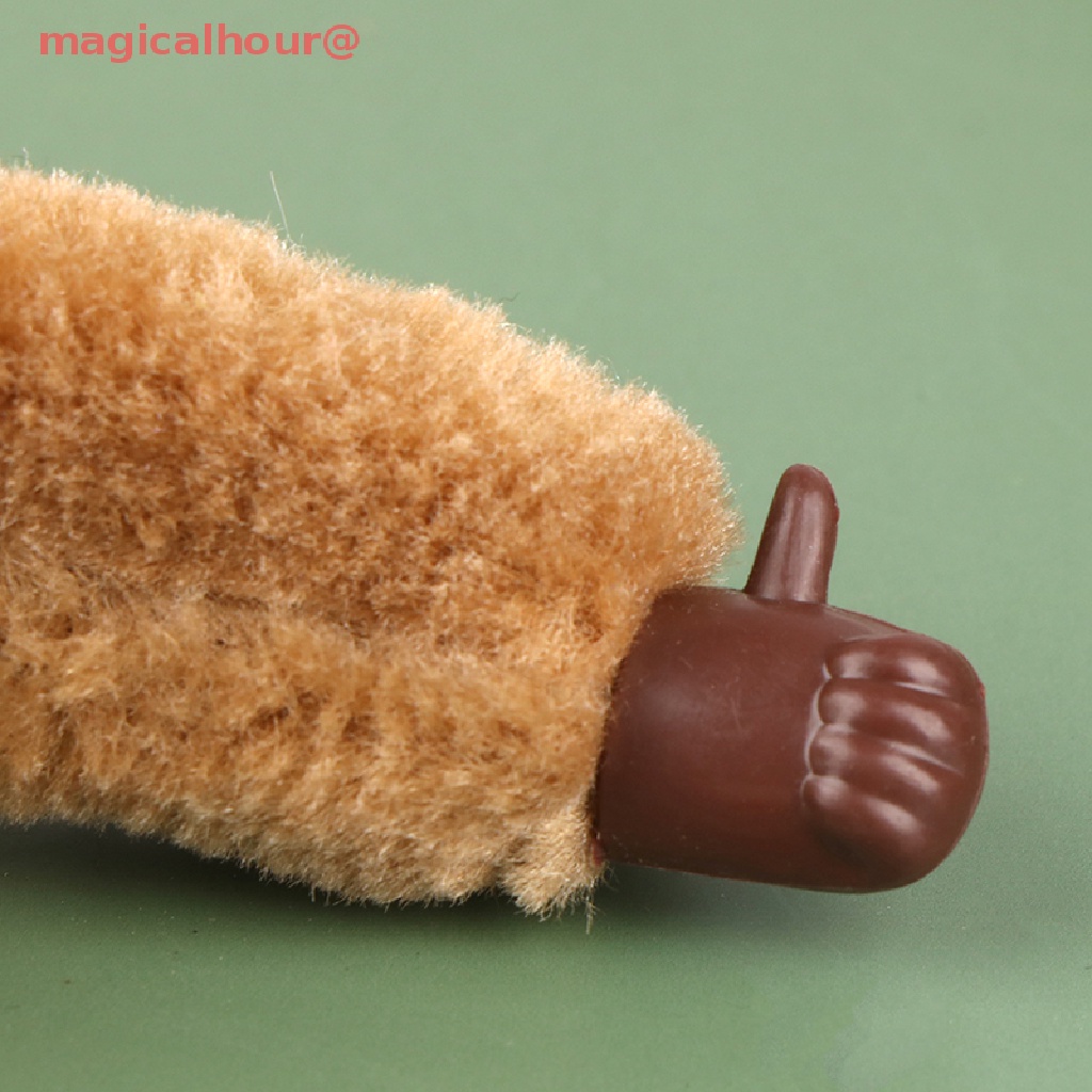 Magicalhour Móc Khóa Khỉ Nhồi Bông Đáng Yêu Dành Cho Túi Xách / Xe Hơi Mới