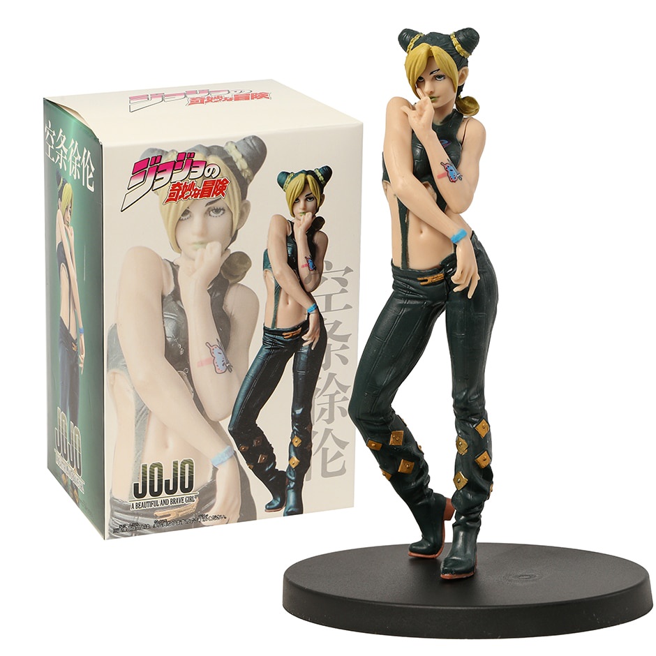 Ông Grandista Jolyne Cujoh Jojoo ' s Bizarre Adventure Stone Đồ Chơi Mô Hình PVC Mẫu Đại Dương 16cm Quà Tặng Sinh Nhật (16