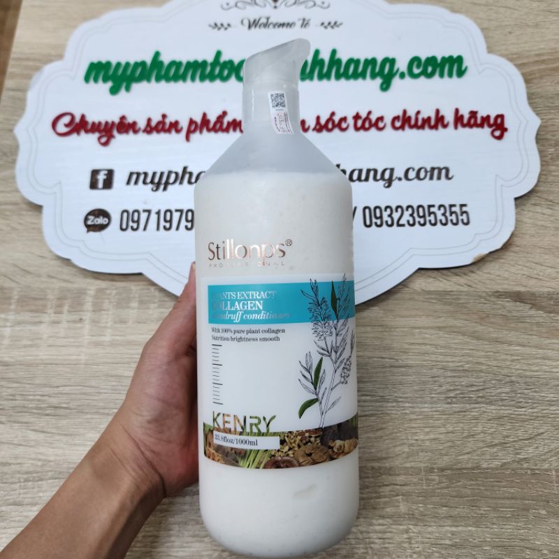 Dầu gội xả dưỡng sinh ngăn ngừa gàu Kenry Stillonps 500ml - 1000ml