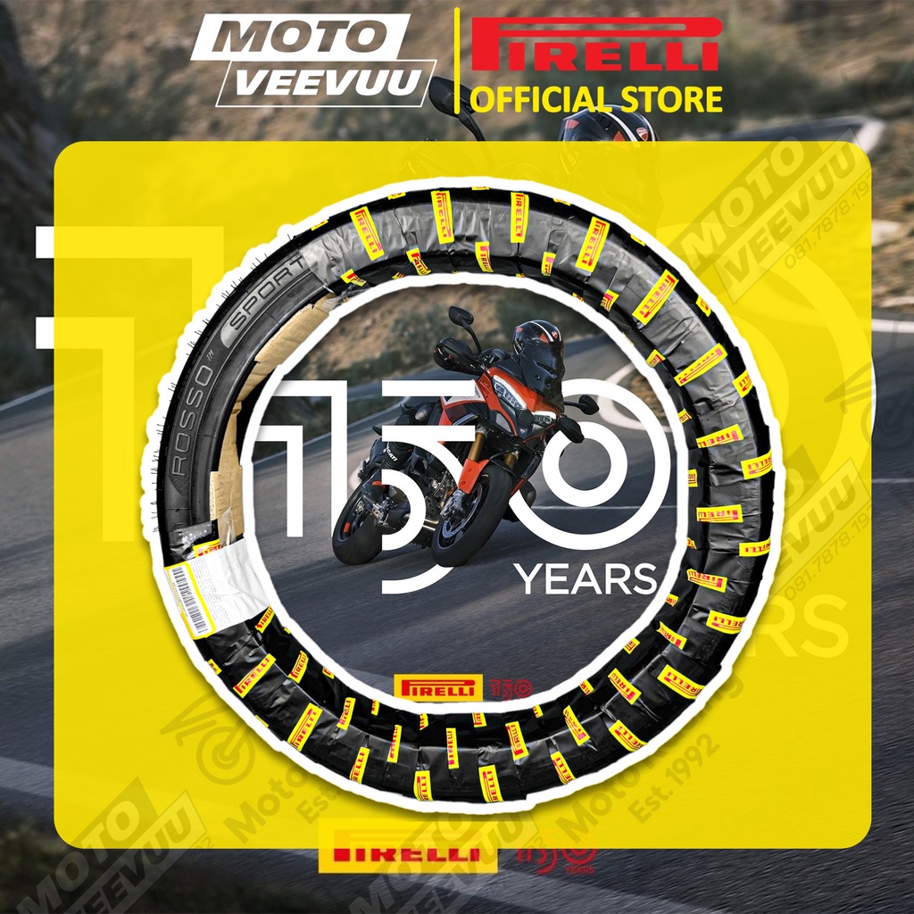 Vỏ lốp xe máy PIRELLI 70/90-17 TL Diablo Rosso Sport (Lốp không ruột)