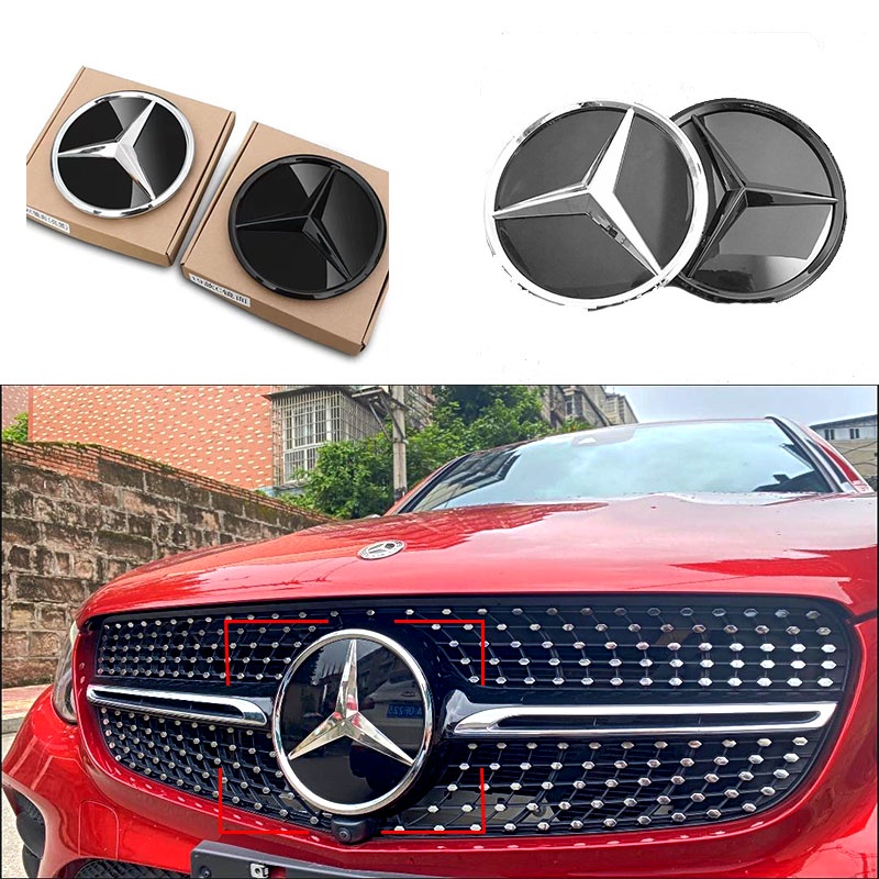 Ốp Điện Thoại 18.5cm / 20.5cm Cho Mercedes Benz A C E S Class CLA GLA C200 E300L GLC GLE GLS W176 W177 W245 W246 W204 W205 W212 W213