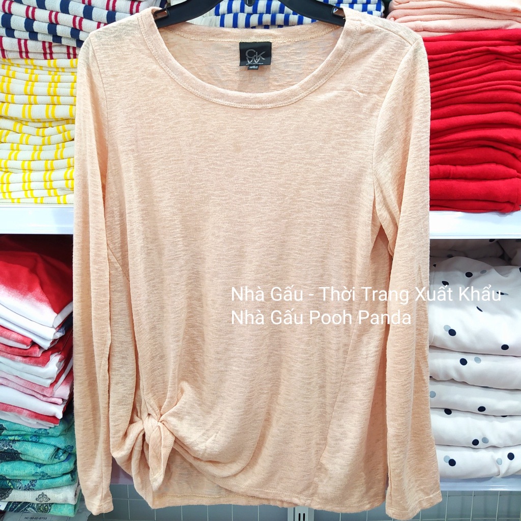 NỮ - Áo len thắt nơ big size