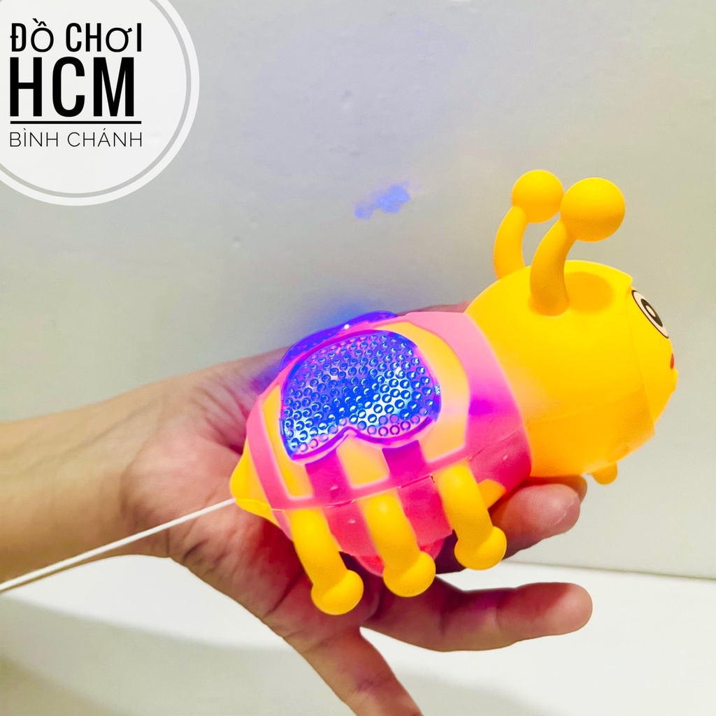 Đồ chơi trẻ em ong rút dây chạy cót sáng đèn rất đẹp dành cho bé thích mô hình xe chạy bằng dây cót