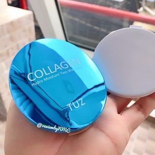 Phấn nền trang điểm siêu mịn 2 tầng Collagen TUZ Hydro Moisture
