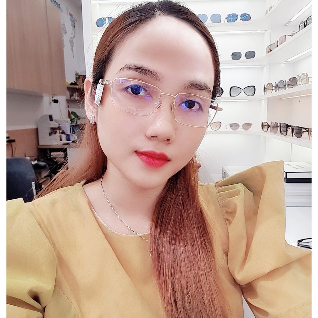 Gọng kính nam nữ thời trang Chopard VCHF28 0300 chính hãng