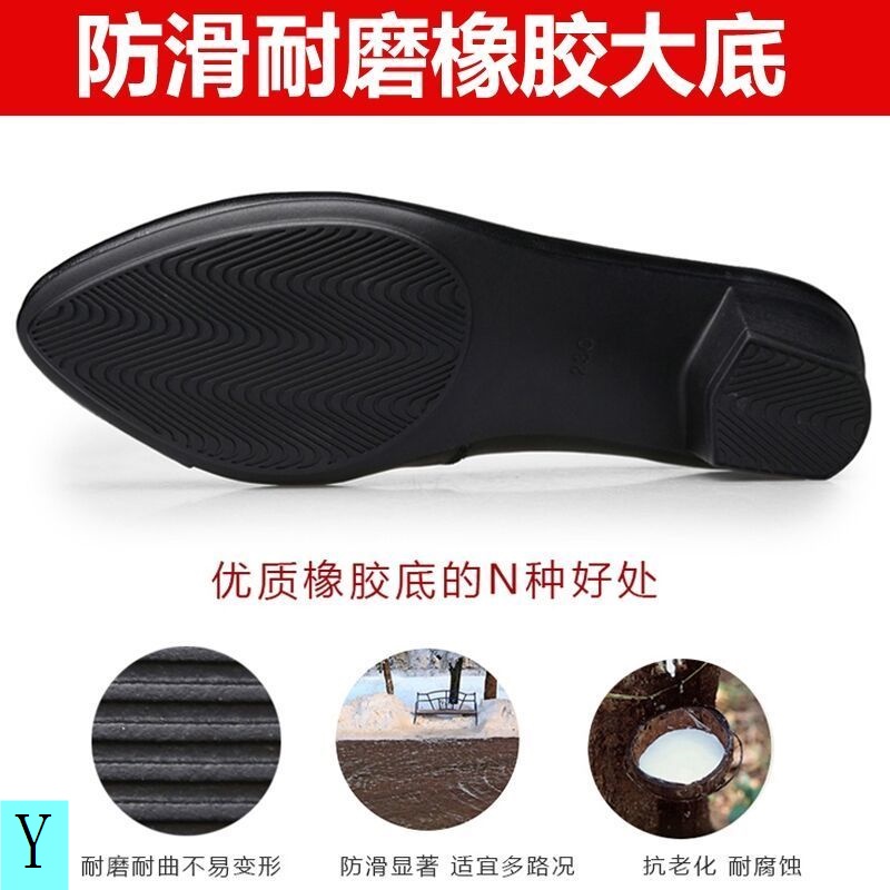 Giày Búp Bê Da Mềm Đế Bằng Cài Khóa Thiết Kế Thoải Mái Cho Nữ Trung Niên