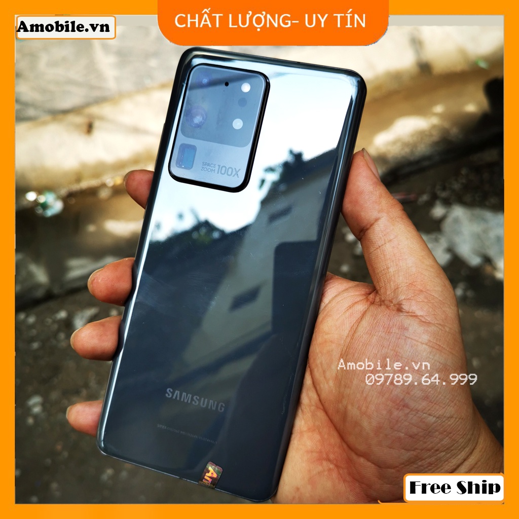 ĐIỆN THOẠI GALAXY S20 Ultra 5G Chip Snapdragon S865,PIN 5000mAh,Ram12Gb/Room256Gb, Camera 108MP tại Amobile.vn Game ngon