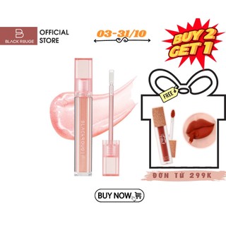 Son bóng không màu Black Rouge Half N Half Tangle Glow HT01 31.4g