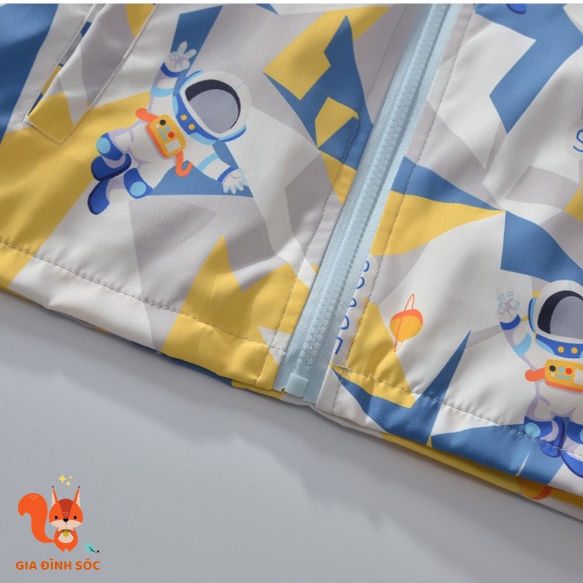 Áo khoác gió cho bé trai size 110-170