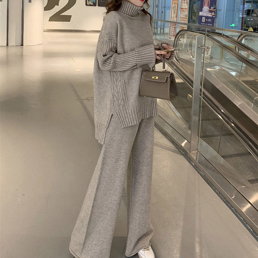 Áo Sweater Dáng Rộng Phong Cách Hong Kong Thời Trang Thu Đông Cho Nữ