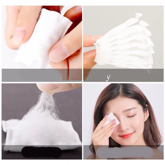 Bông Tẩy Trang Maycreat 230 Tờ - Bông Tẩy Trang  Maycreat 230 Miếng 3 Lớp Hàng Nội Địa Trung Cao Cấp