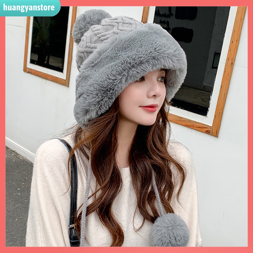 HY| Mũ Dệt Kim Dày Dặn Màu Sắc Nhã Nhặn Dành Cho Nữ