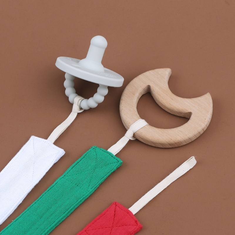 Set 3 Dây Kẹp Núm Vú Giả Chống Rơi Cho Bé Giá Đỡ