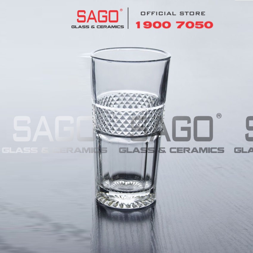 Ly Thủy Tinh Hongli Radian Glass 315ml , 400ml | Tùy Chọn Dung Tích